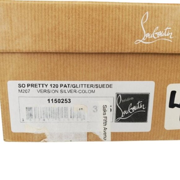 Christian Louboutin So Pretty 120 Laser Cut Pumps - Picture 9 of 9